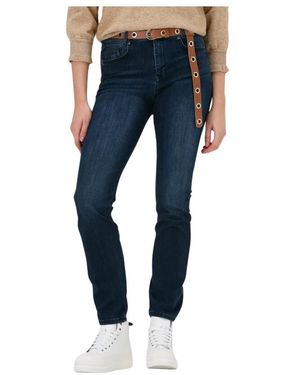 Minus Straight Leg Malena Jeans Donkerblauw