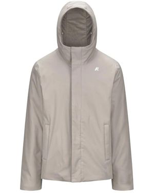 K-Way Jacko Twill Marmotta Jacket - Grijs