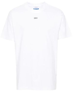 Off-White c/o Virgil Abloh T-Shirts - Bianco