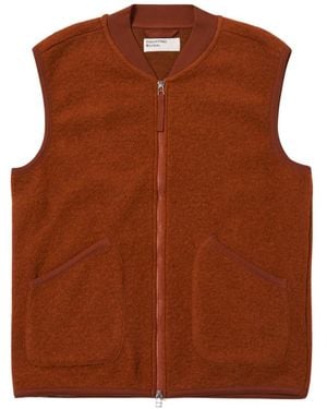 Universal Works Vests - Marrón