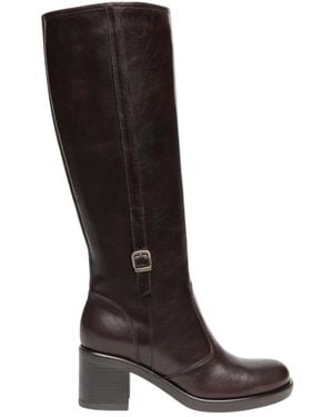 Nero Giardini Heeled Boots - Brown
