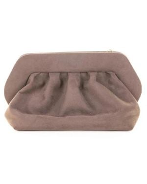 THEMOIRÈ Clutches - Marrone