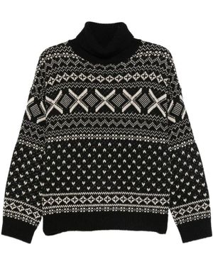 Semicouture Turtlenecks - Nero