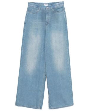 Marella Jeans ,Blauw ,Katoen Wide Jeans