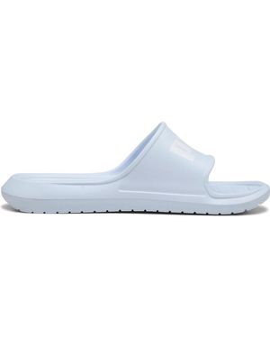 PUMA Schoenen ,Blauw ,Blauwe Slippers Voor Vrouwen - Wit
