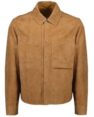 Dior Leather Jackets - Brown