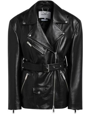 Halfboy Leather Jackets - Negro