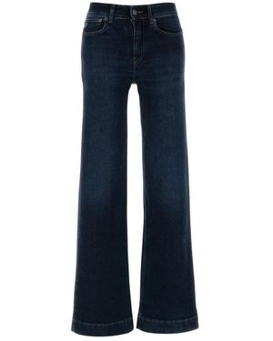 Lois Jeans ,Blauw ,Katoen Lorna Wide-Leg Jeans