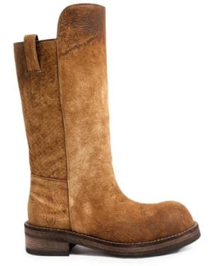 Ann Demeulemeester High Boots - Brown