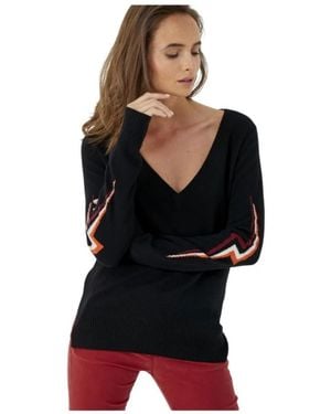 Five Jeans V-Neck Knitwear - Noir