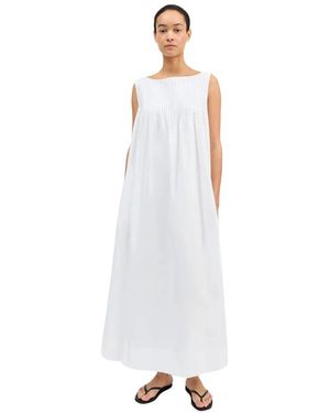 Skall Studio Pavlova Maxi Jurk - Wit