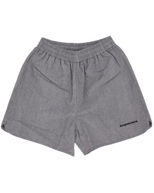Acupuncture Short Shorts - Grey