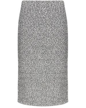 Tory Burch Midi Skirts - Grigio