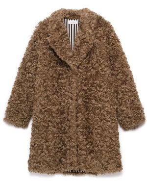 Maliparmi Faux Fur & Shearling Jackets - Brown