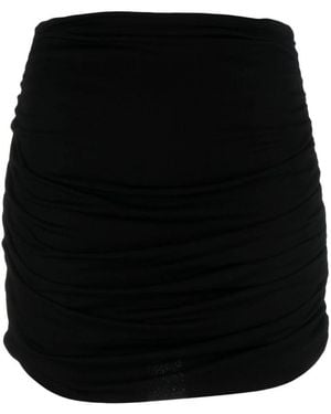 Tory Burch High Waist Mini-Rok - Zwart