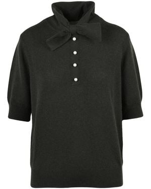 Allude Polo Trui - Zwart
