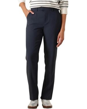 Mos Mosh Slim-Fit Trousers - Blue