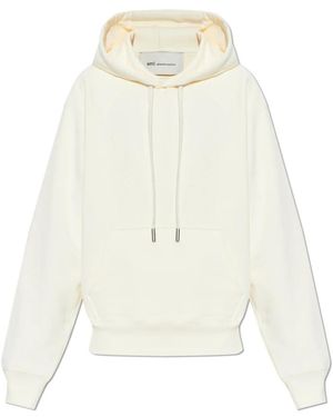 Ami Paris Hoodies - Blanco