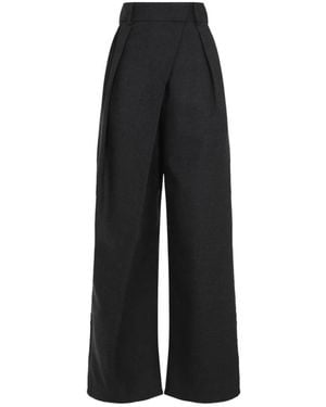 Loewe Wide Trousers - Black