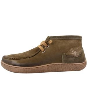 Sunni Sabbi Lace-Up Boots - Marrone
