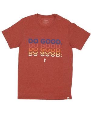 COTOPAXI Doe Goed Herhaal Tee Spice - Rood
