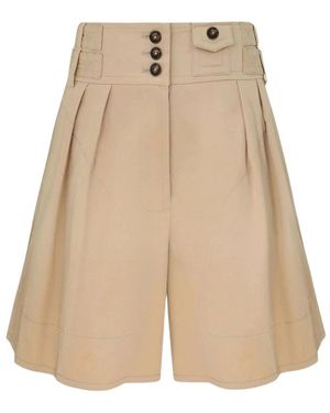 Zimmermann Casual Shorts - Natural