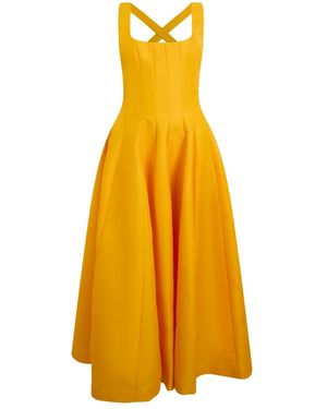 Philosophy Di Lorenzo Serafini Maxi Dresses - Yellow