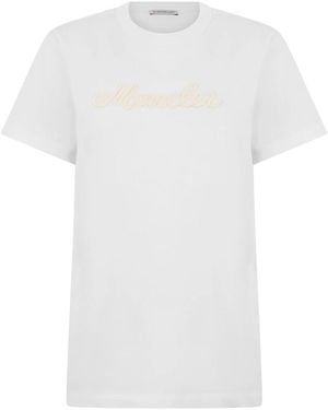 Moncler T-Shirts - White