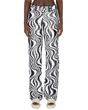 Simon Miller Straight Trousers - Black