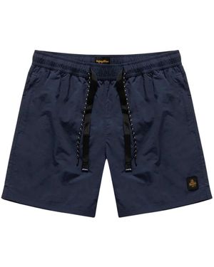 Refrigiwear Herren Technische Shorts Freemont Stil - Blau