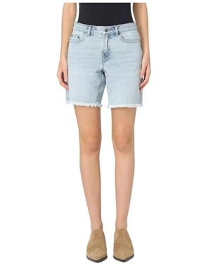 Michael Kors Denim Shorts - Azul