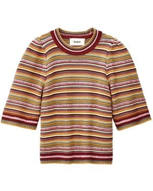 Ba&sh Round-Neck Knitwear - Brown
