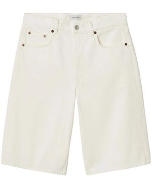 Dagmar Denim Shorts - Blanc