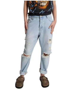 One Teaspoon Loose-Fit Jeans - Bleu