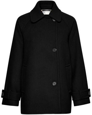 Inwear Single-Breasted Coats - Black
