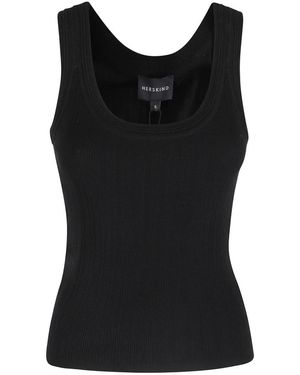 Birgitte Herskind Tops ,Zwart ,Morris Knit Top
