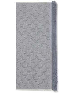 Gucci Luxe Wollen Sjaal Met Tijdloos Design - Grijs