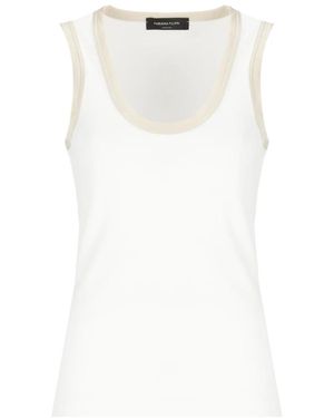Fabiana Filippi Sleeveless Tops - White