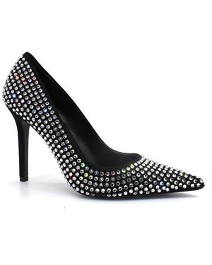 Eddy Daniele Schoenen ,Zwart ,Leer Décolleté