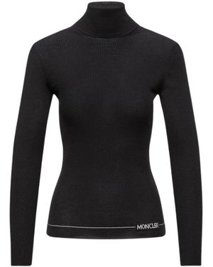 Moncler Turtlenecks - Black