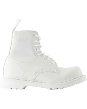 Dr. Martens 1460 8-Loch Schnürstiefel - Weiß