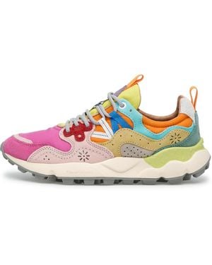 Flower Mountain Trainers - Blue