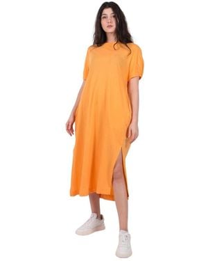 Roberto Collina Midi Dresses - Orange
