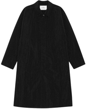 Les Deux Single-Breasted Coats - Black