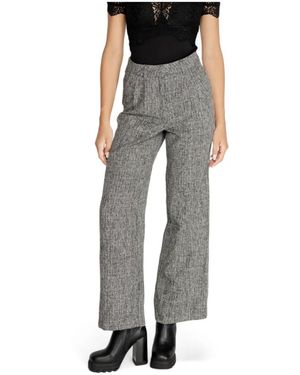 Vila Wide Trousers - Grigio