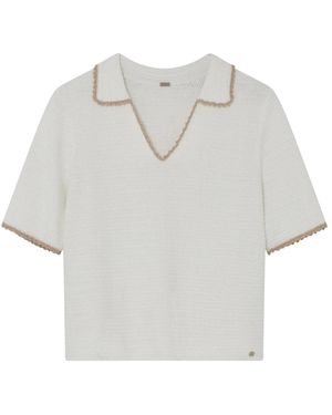 GUSTAV V-Neck Knitwear - White