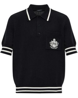 Balmain Polo Mit Tasche - Schwarz