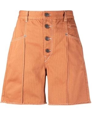 Isabel Marant Short Shorts - Orange