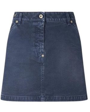 Halfboy A-Lijn Denim Rok - Blauw