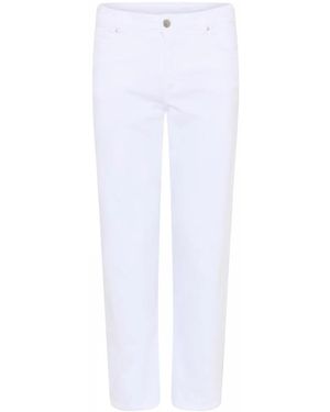 Cro Jeans ,Wit ,Magic Fit Straight Leg Broek Wit